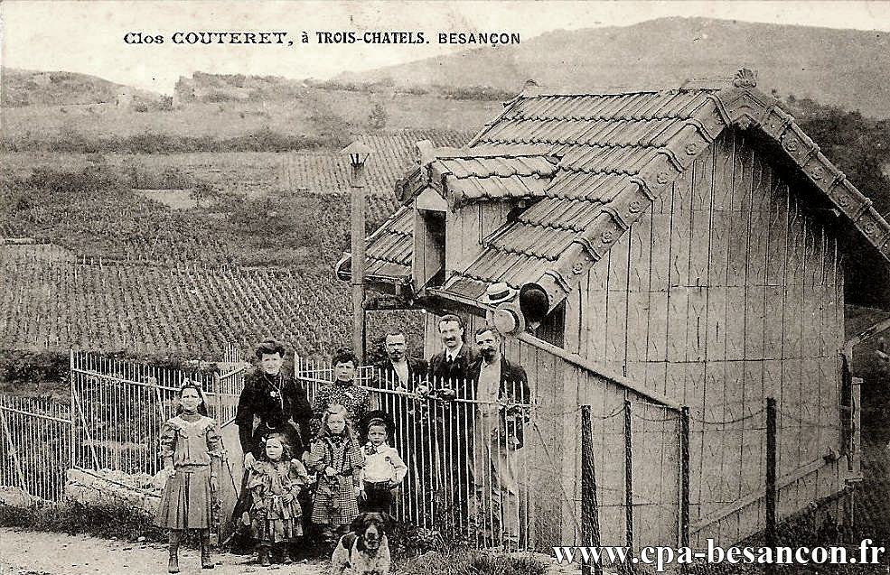 Clos COUTERET, à TROIS-CHATELS. BESANÇON